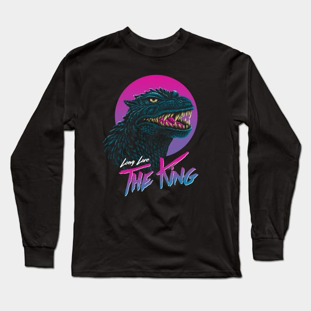 Long Live The King Long Sleeve T-Shirt by ddjvigo